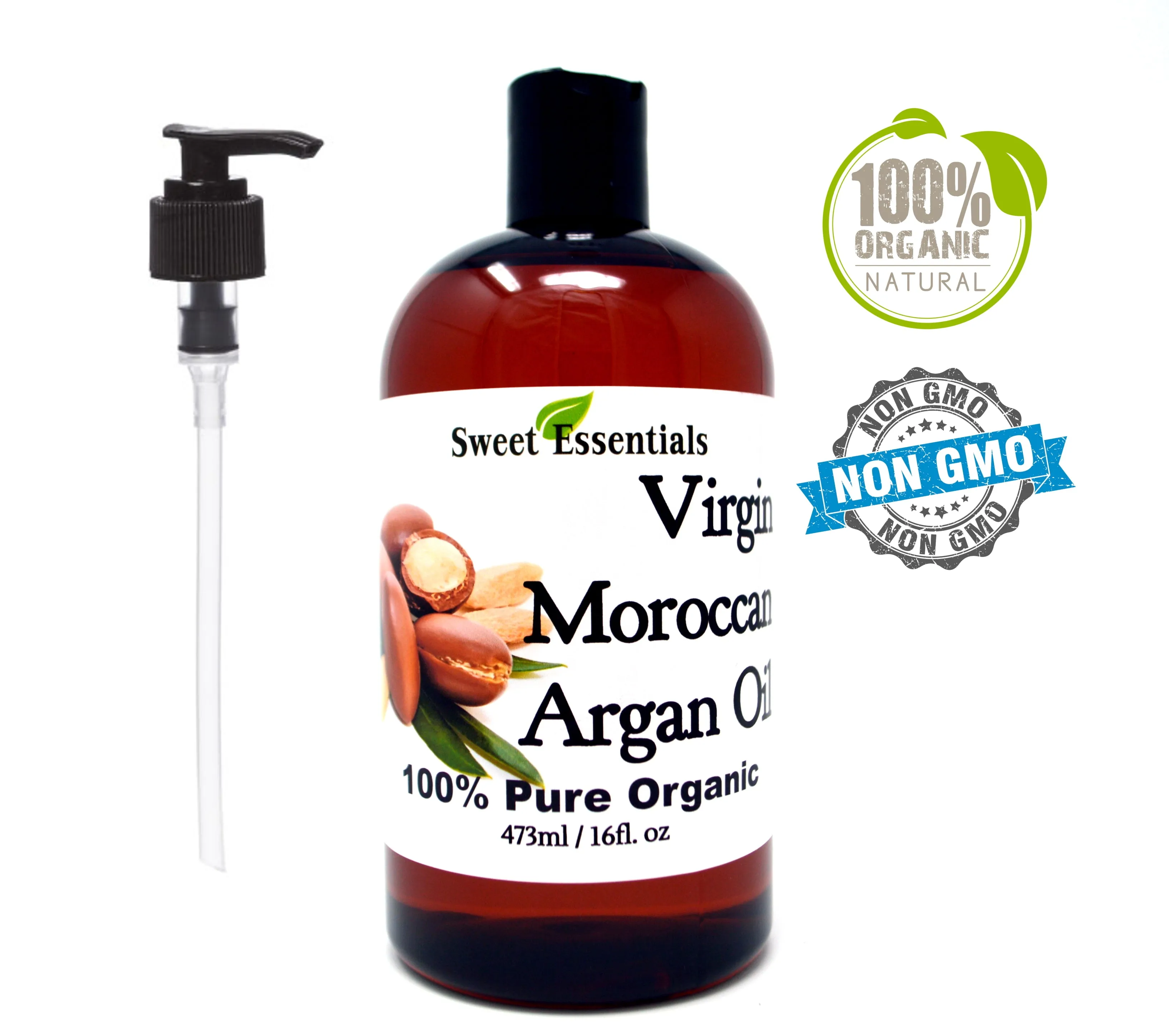 100% Pure Organic Virgin Moroccan Argan Oil | Unrefined | Imported From Morocco