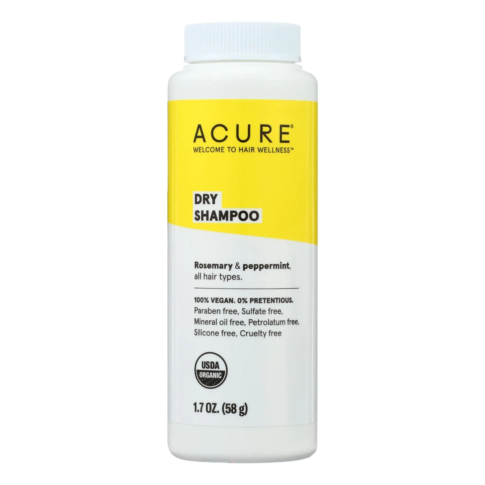 Acure Unscented Dry Shampoo (1.7 Oz.)