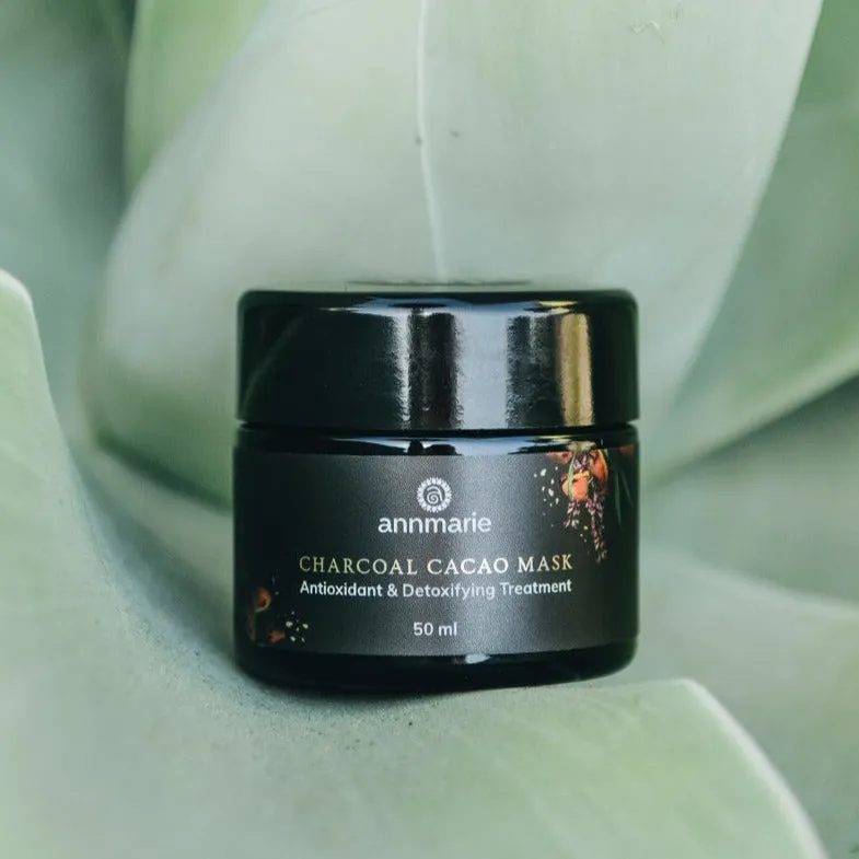 Charcoal Cacao Mask – Antioxidant Detoxifying Treatment