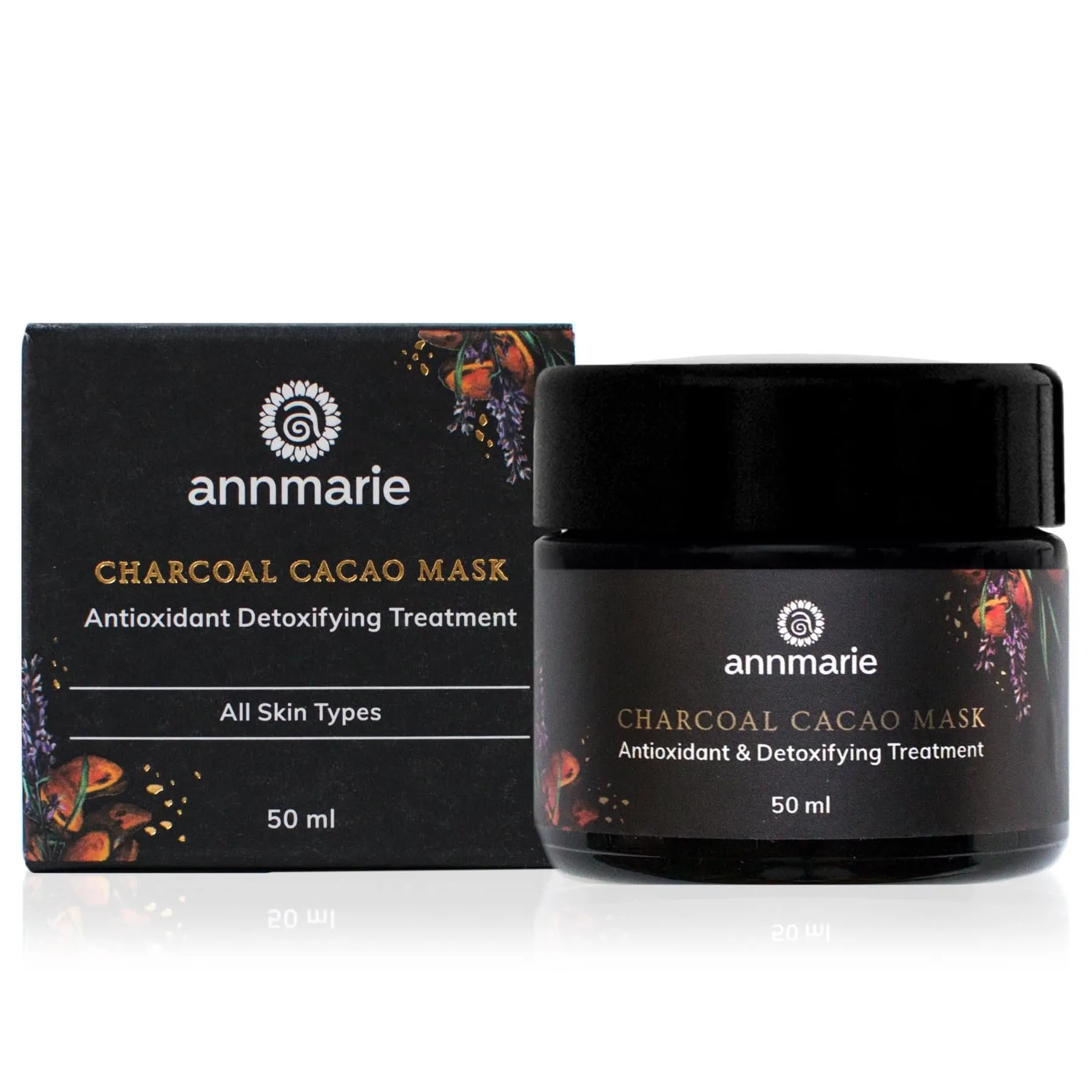 Charcoal Cacao Mask – Antioxidant Detoxifying Treatment