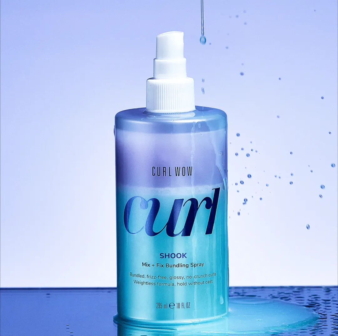 Curl Wow SHOOK Mix   Fix Bundling Spray