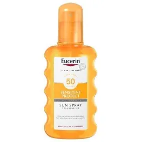 EUCERIN Sun Spray transparent SPF 50 200 ml for skin prone to acne