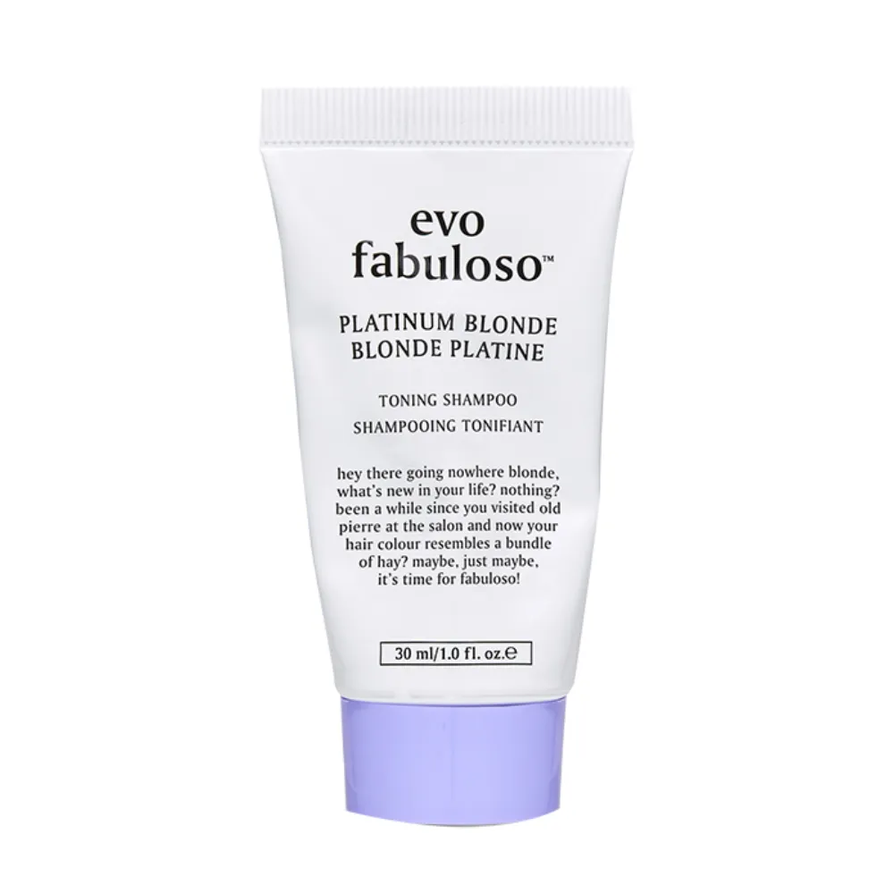 Evo | Fabuloso | Platinum Blonde Colour Boosting  Treatment