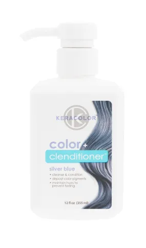 Keracolor Colour   Clenditioner Silver Blue - 355ml