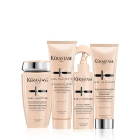 Kerastase Curl Manifesto Bundle for Wavy to Curly Hair