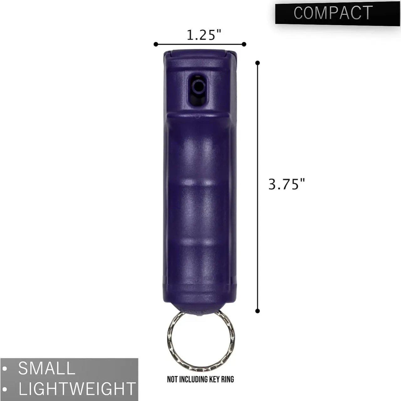 Keychain Pepper Spray Flip Top Safety