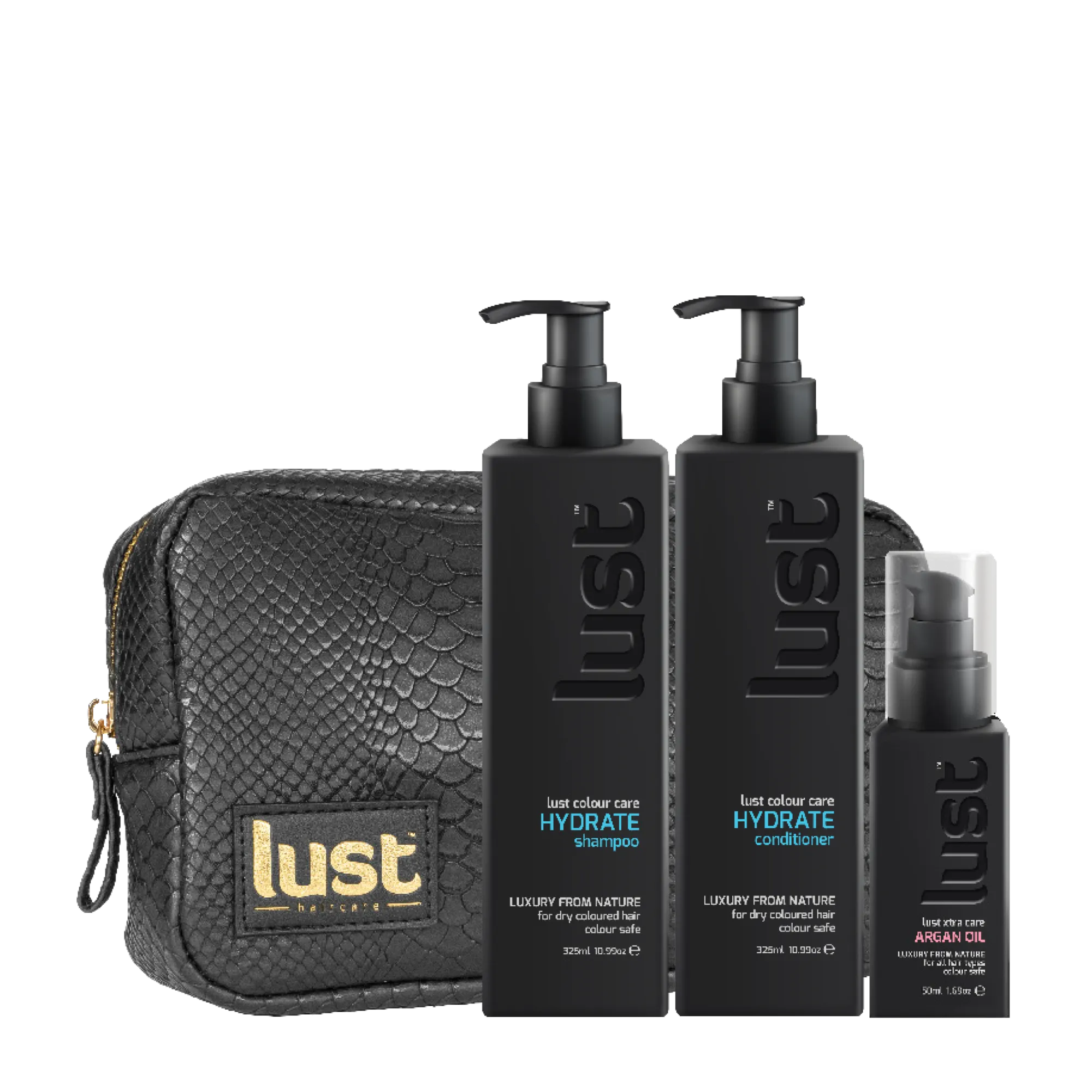 Lust Hydrate With Argan Oil Trio Gift Pack