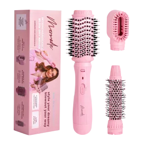 Mermade Interchangeable Blow Dry Brush in Pink