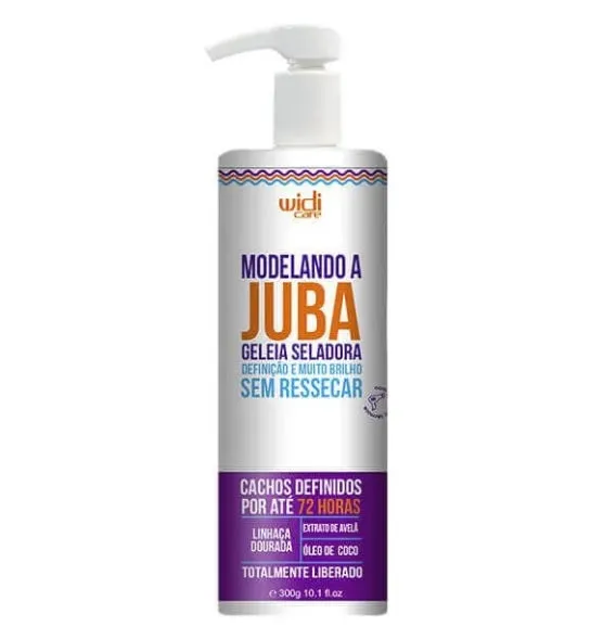 Modelando a Juba Curly Hair Sealing Jelly Definition Treatment 300g - Widi Care