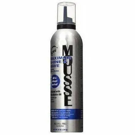 Vigorol: Maximum Shine & Wave Mousse 12oz